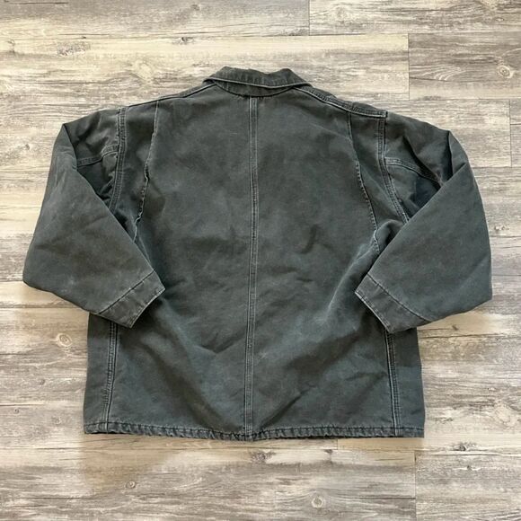 Vintage Carhartt C58 MOS Moss Green Chore Coat Size XXL - Picture 4 of 5